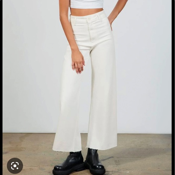 Zara Denim - ZARA MARINE STRAIGHT JEAN WHITE